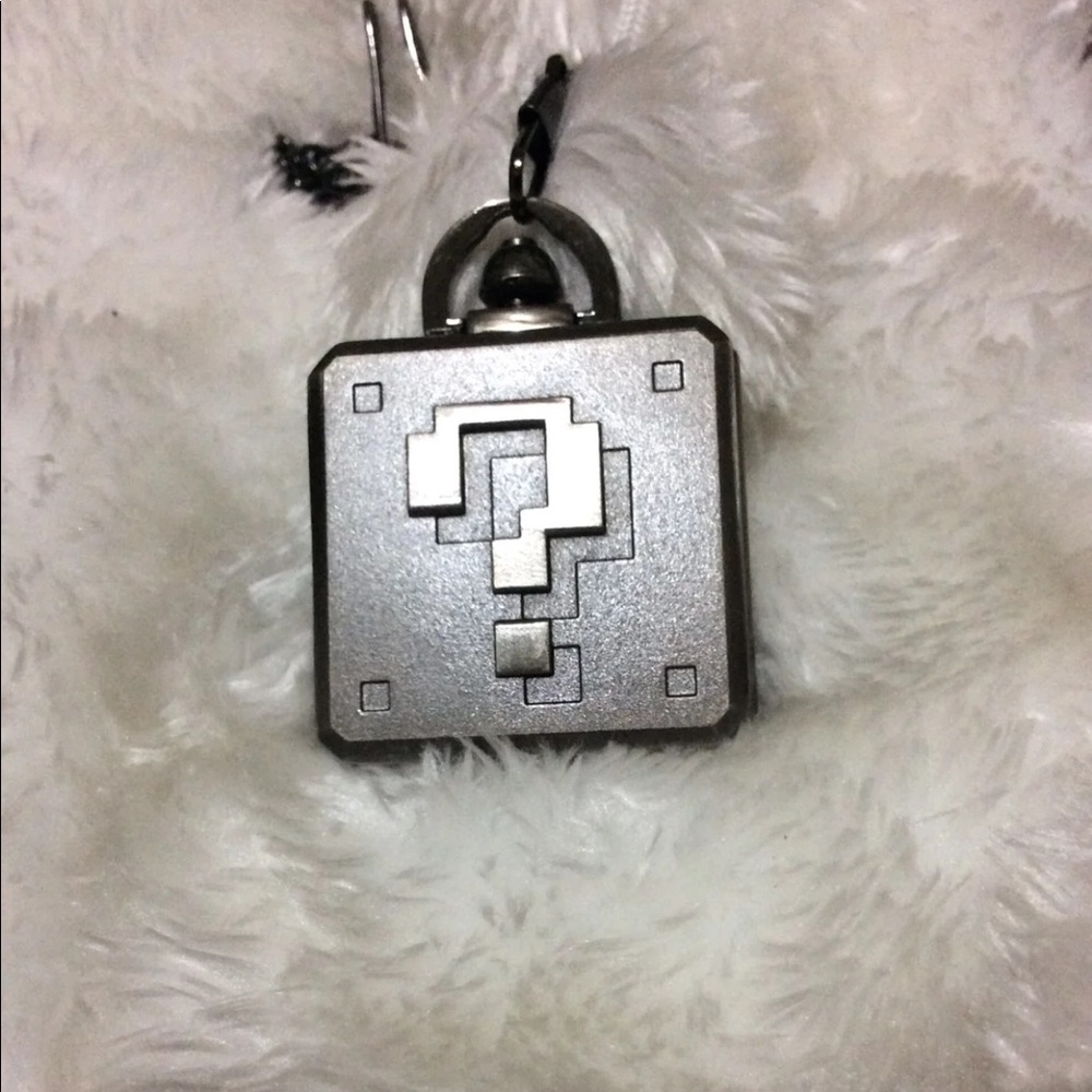 Super Mario Brothers Question Block Pocket Watch